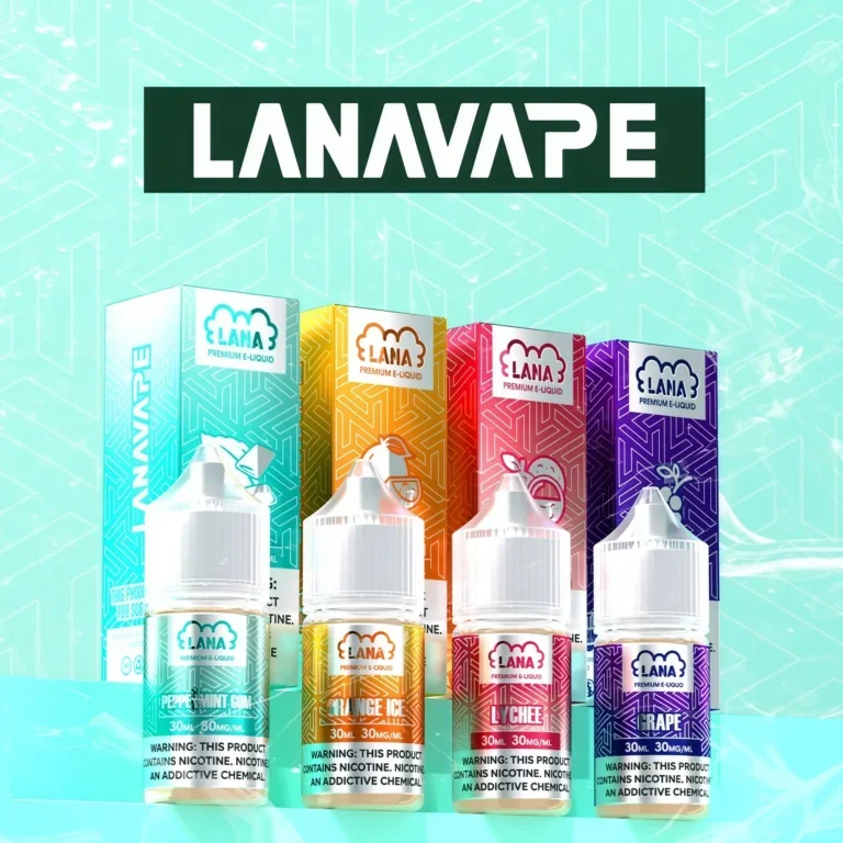 LANA 煙油 30ml|多口味電子煙油產品主圖 LANA 30ml 電子煙油 多種口味瓶裝展示圖